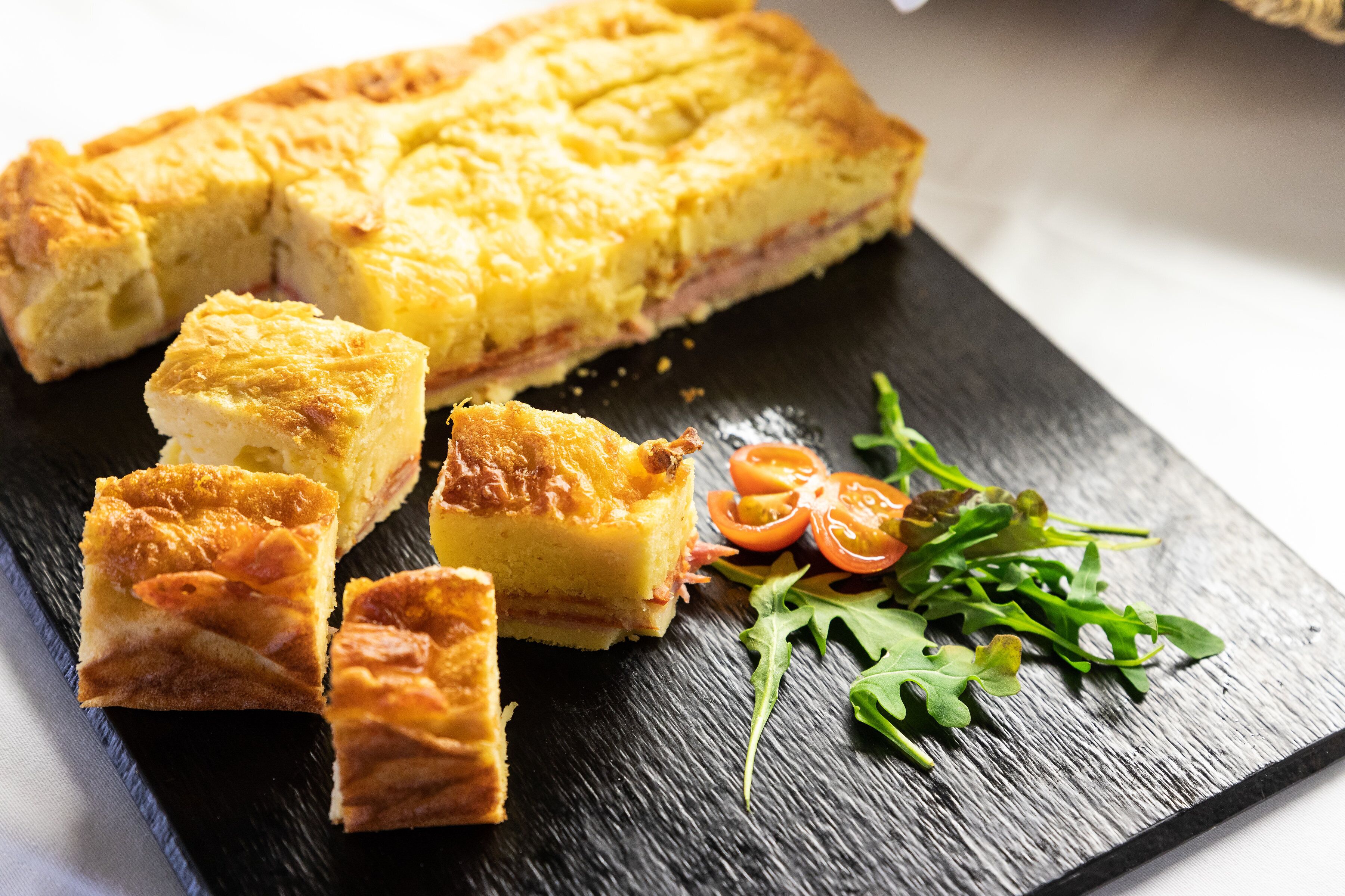 daily buffet breakfast (eur 5 per person)