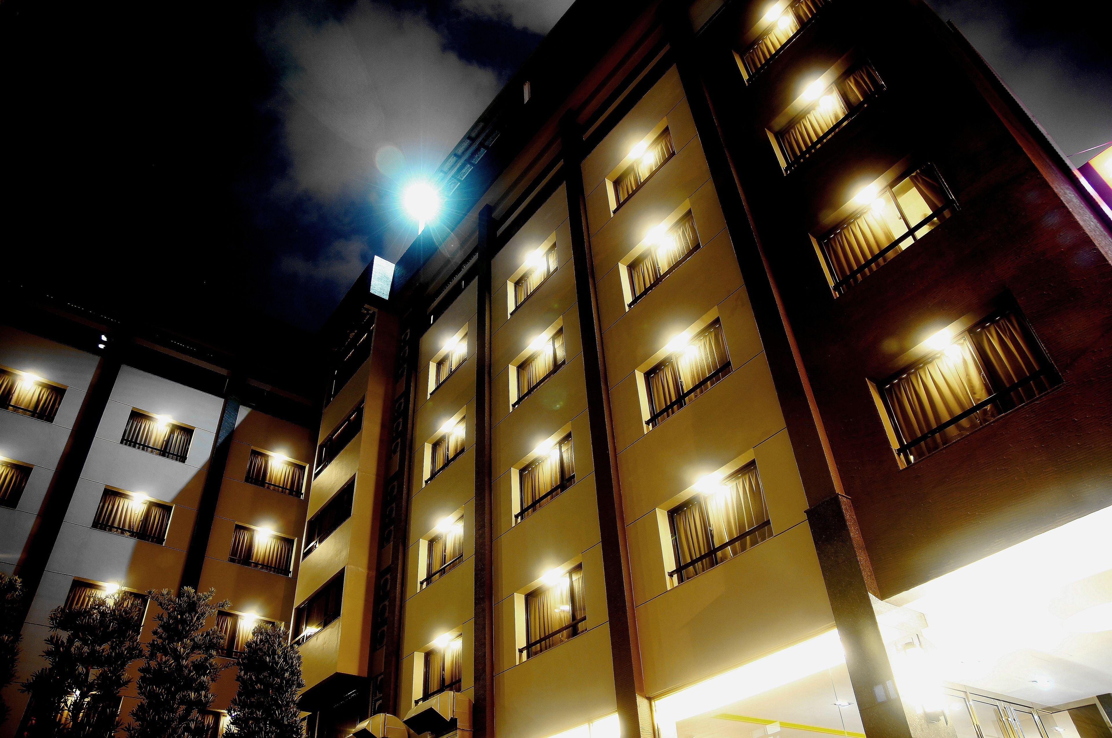 front of property – evening/night