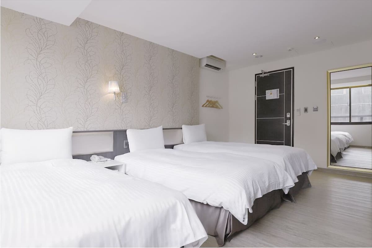 Standard Triple Room, 3 Twin Beds | Premium bedding, down comforters, desk, blackout drapes