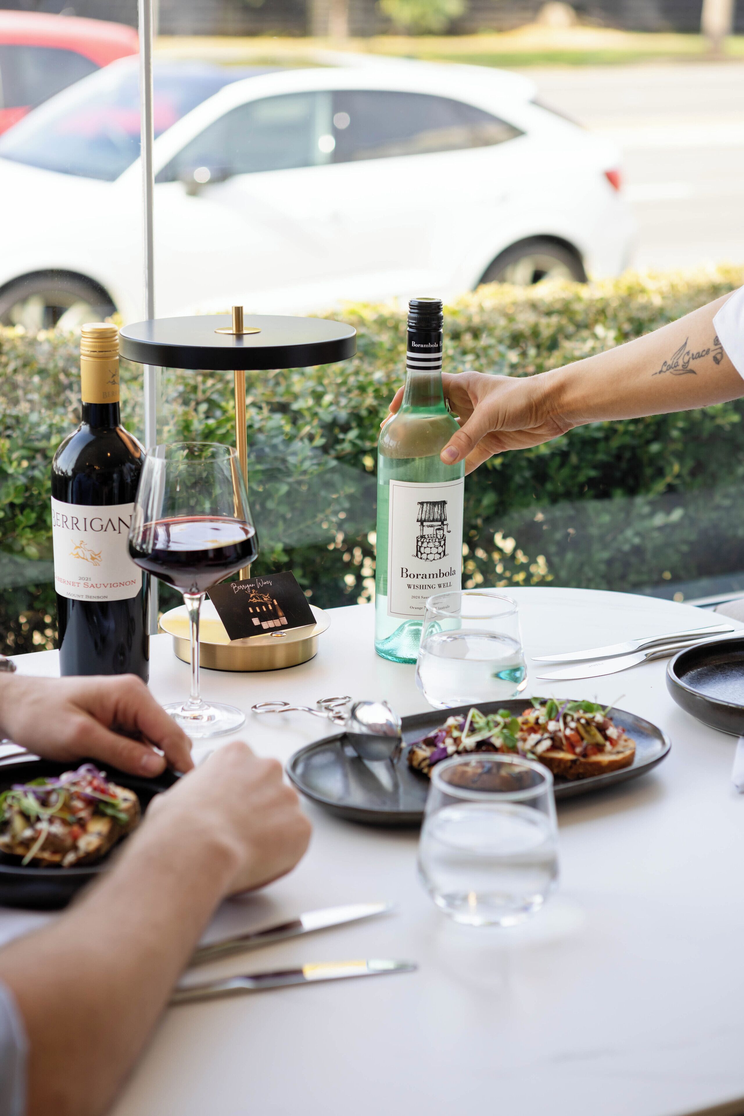 breakfast and dinner served