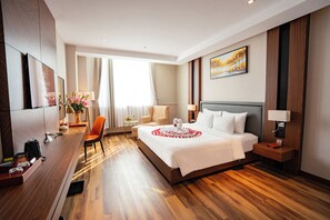 Literie de qualité supérieure, minibar, coffres-forts dans les chambres