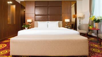 Habitación doble presidencial | 1 habitación, ropa de cama de alta calidad y minibar