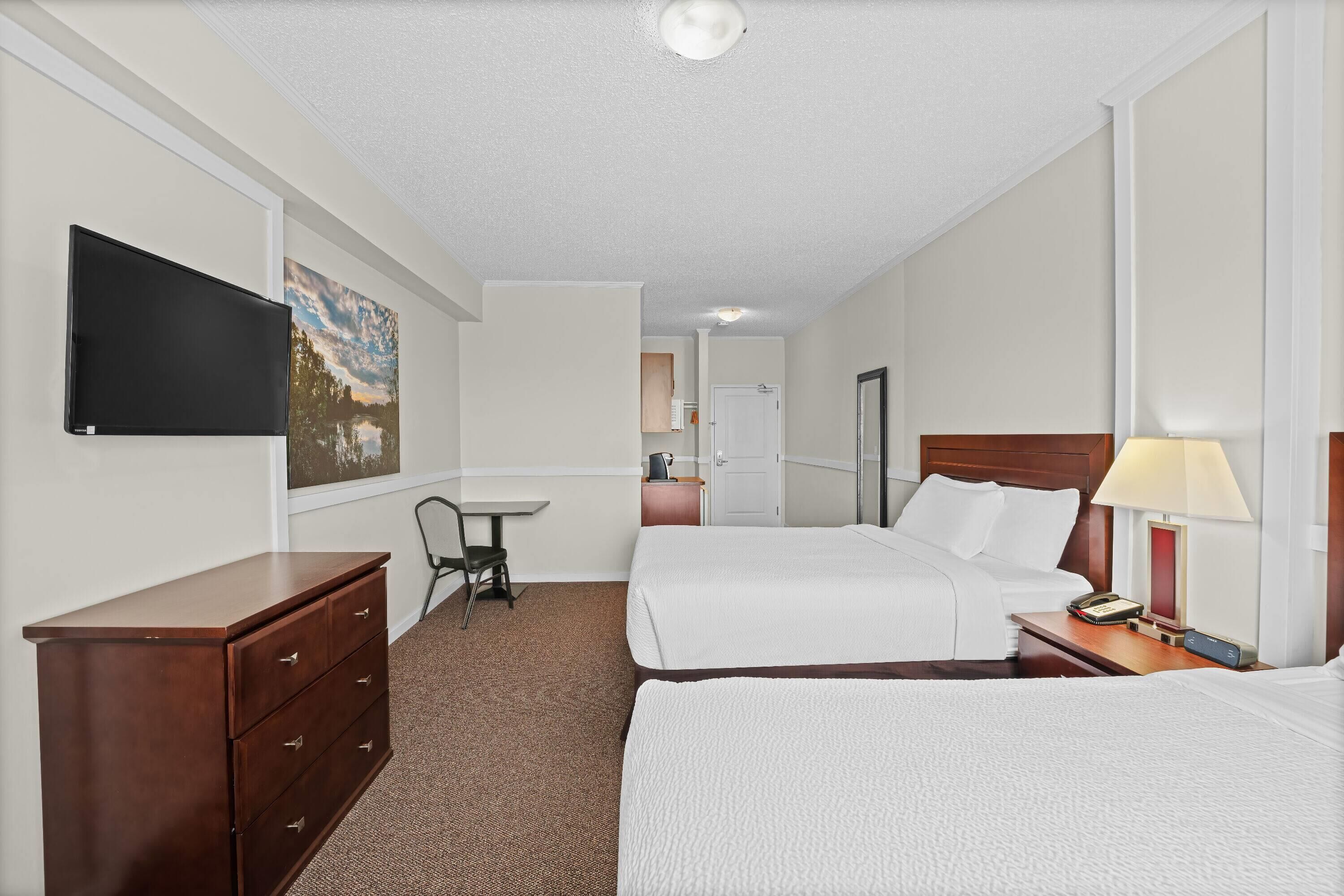 room, 2 queen beds, non smoking | hypo-allergenic bedding, blackout curtains, soundproofing