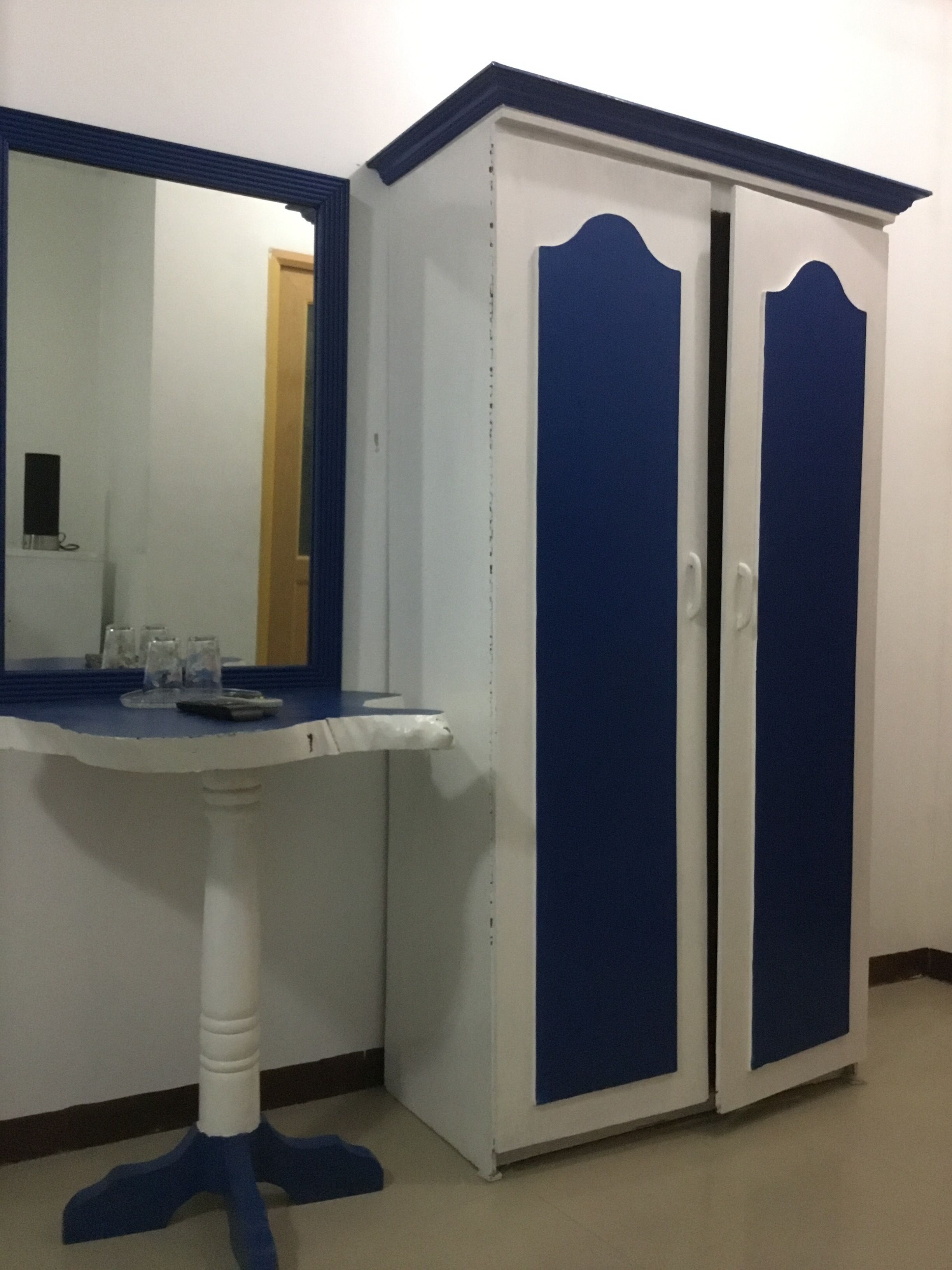 deluxe quad with balcony serene | individually decorated, bed sheets