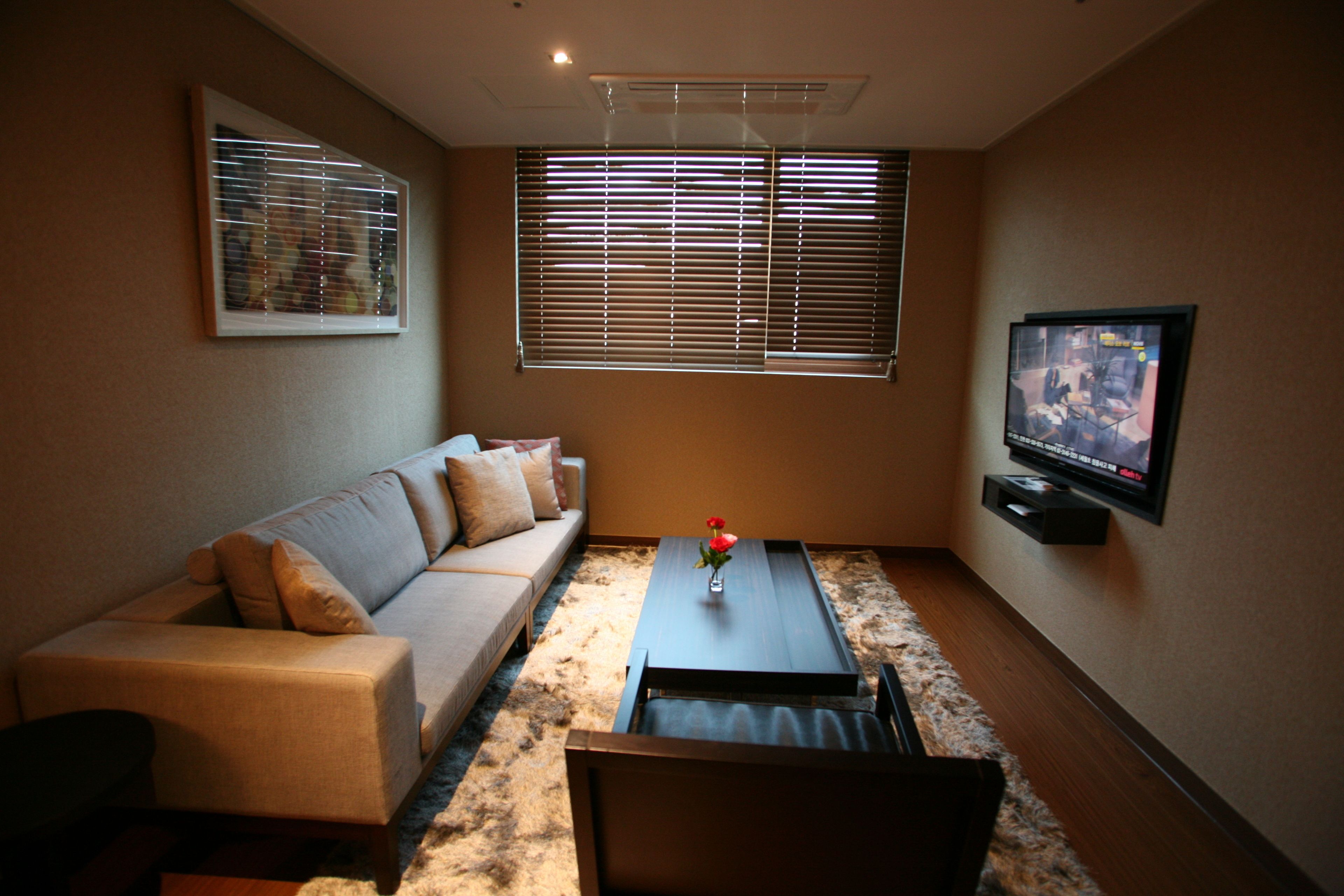 junior suite | living area | flat-screen tv