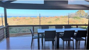 Deluxe 2 Bedroom Beach Cabin, Sleeps 6, Pet Friendly | Terrace/patio