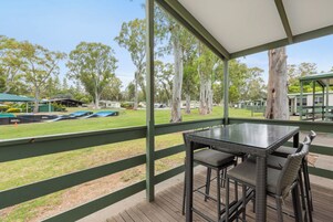 Standard 2 Bedroom Cabin - Sleeps 6 | Balcony view
