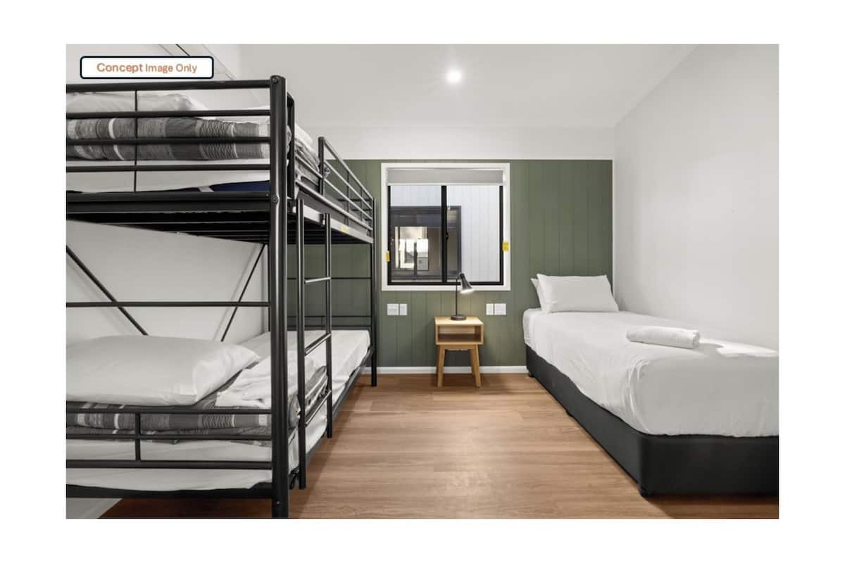 Standard-Ferienhütte, 2 Schlafzimmer