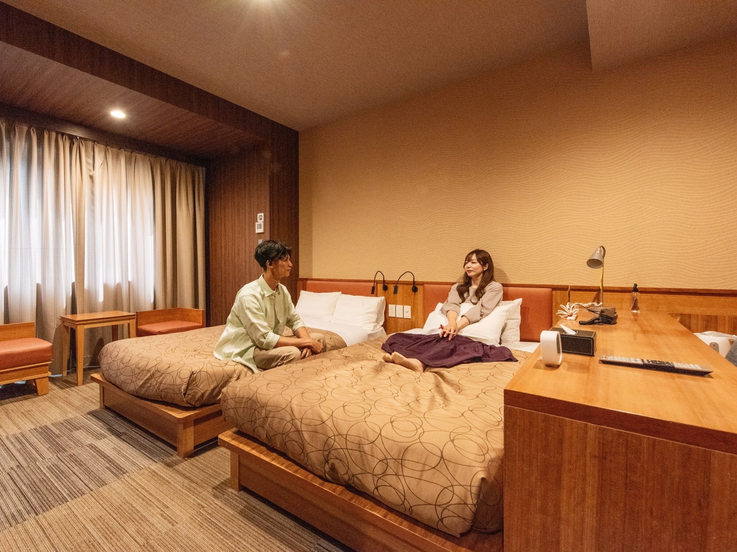 Deluxe Twin Room, Non Smoking (2 semi-double beds)