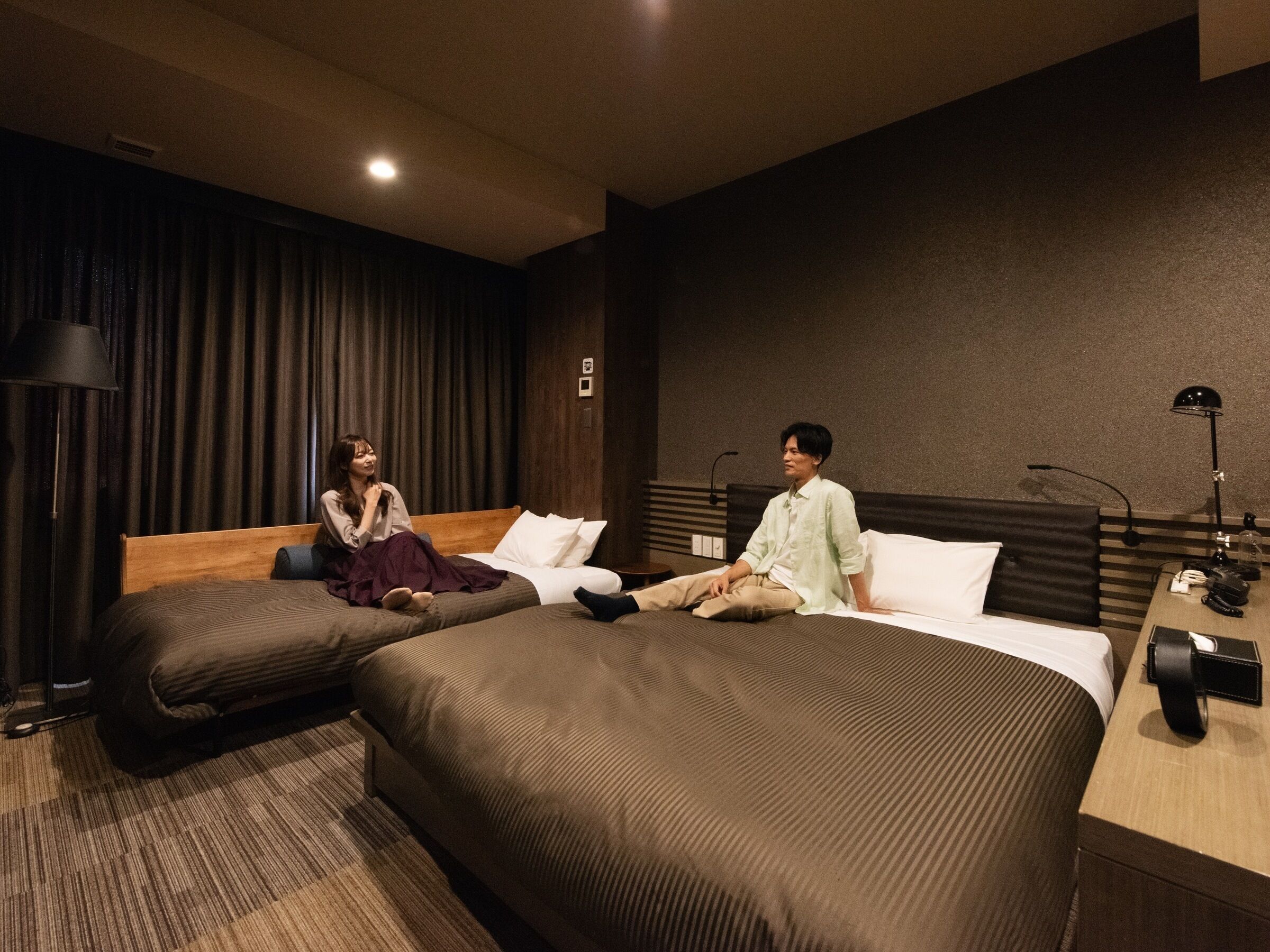 Free WiFi, bed sheets