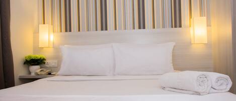 Minibar, in-room safe, desk, laptop workspace