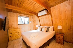 Cabana luxo | Wi-Fi de cortesia, roupa de cama