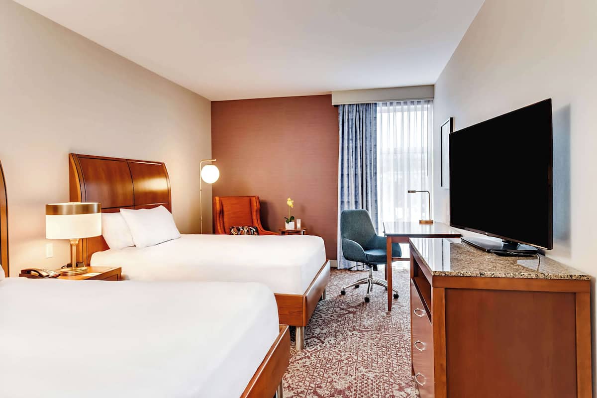 In-room safe, blackout curtains, iron/ironing board, free WiFi