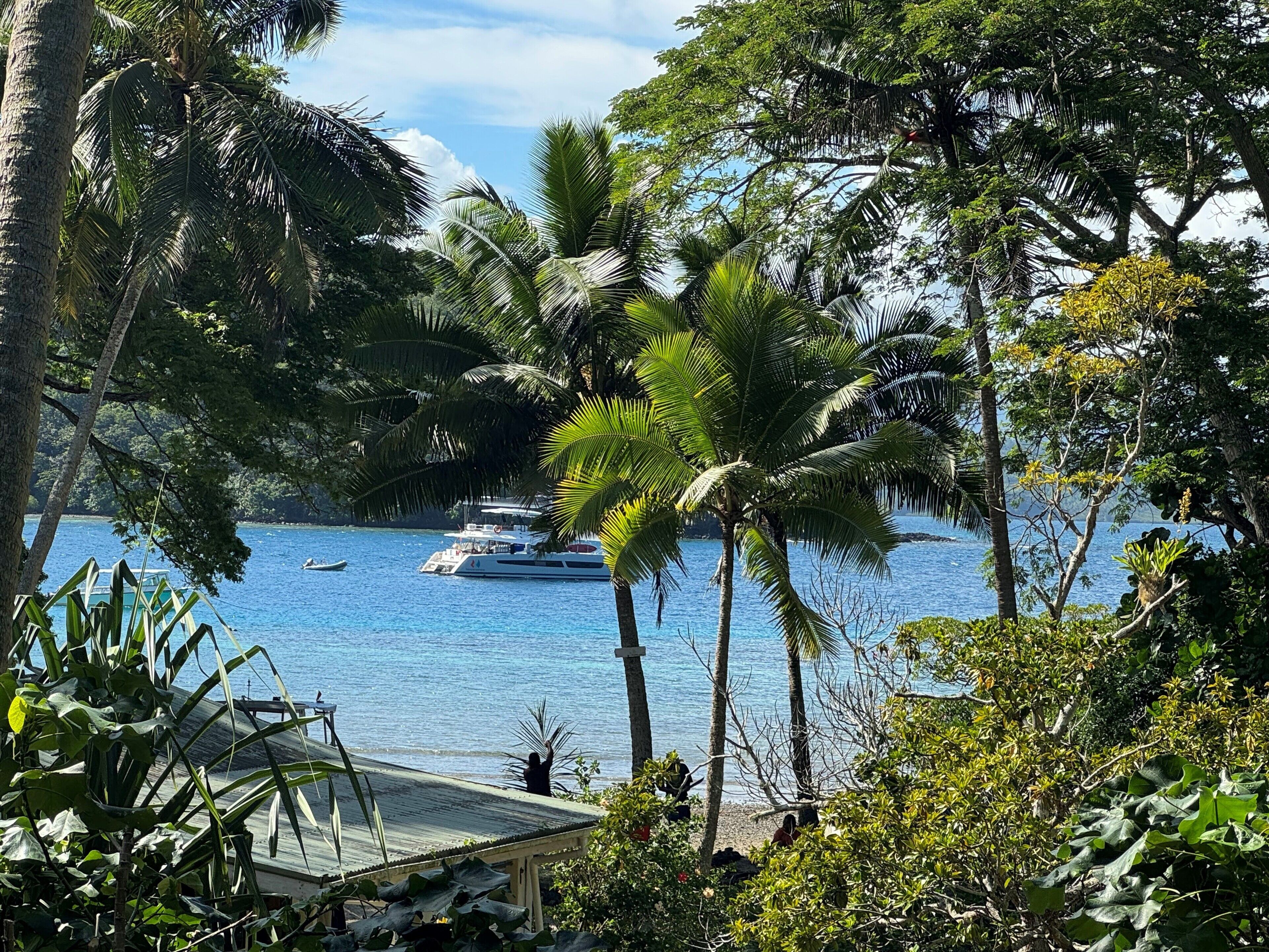 luxury cottage, ocean view | terrace/patio