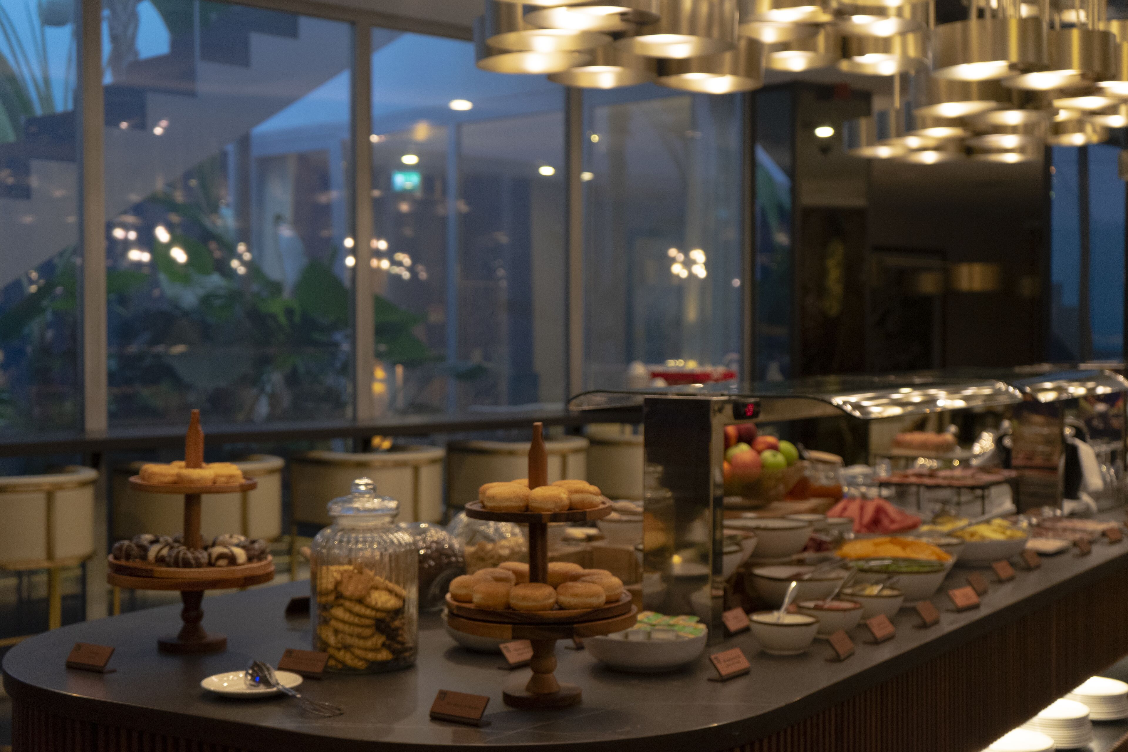 daily buffet breakfast (eur 22 per person)