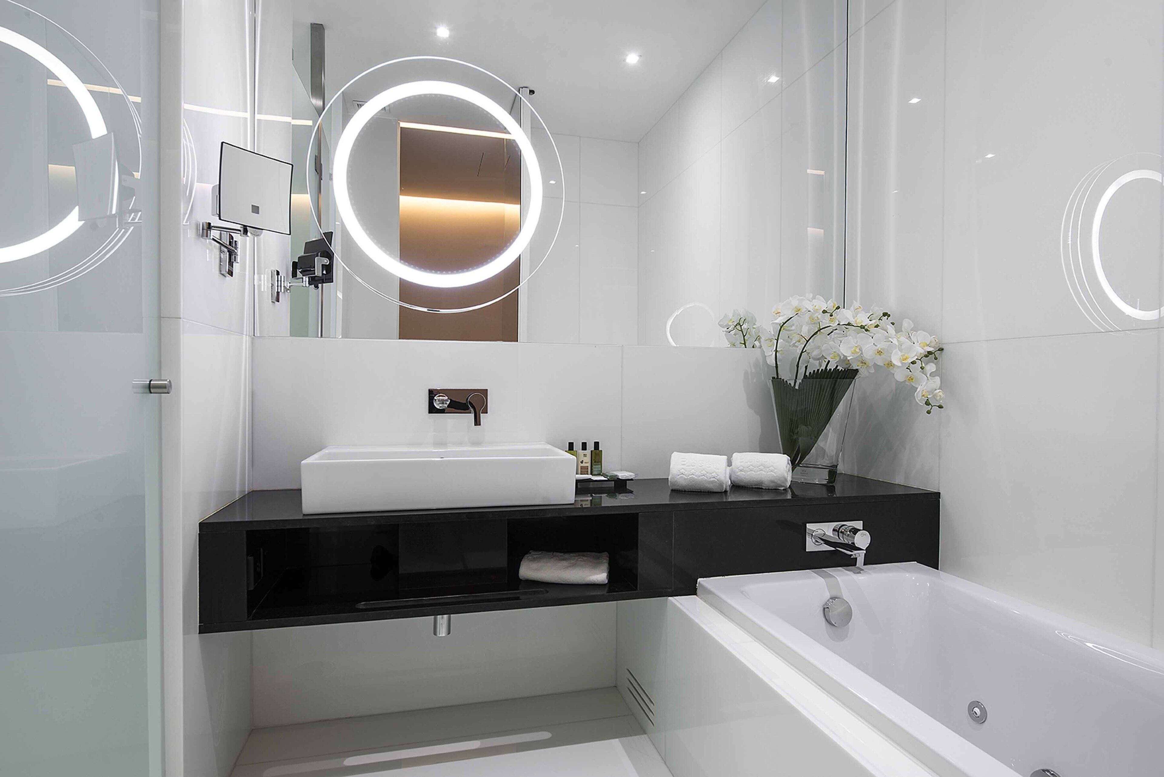 free toiletries, hair dryer, slippers, towels