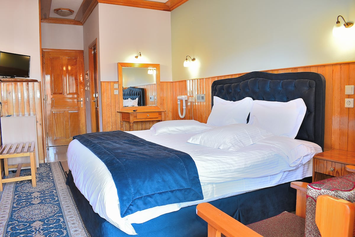 Double or Twin Room, Mountain View | Blackout drapes, soundproofing, free WiFi, bed sheets