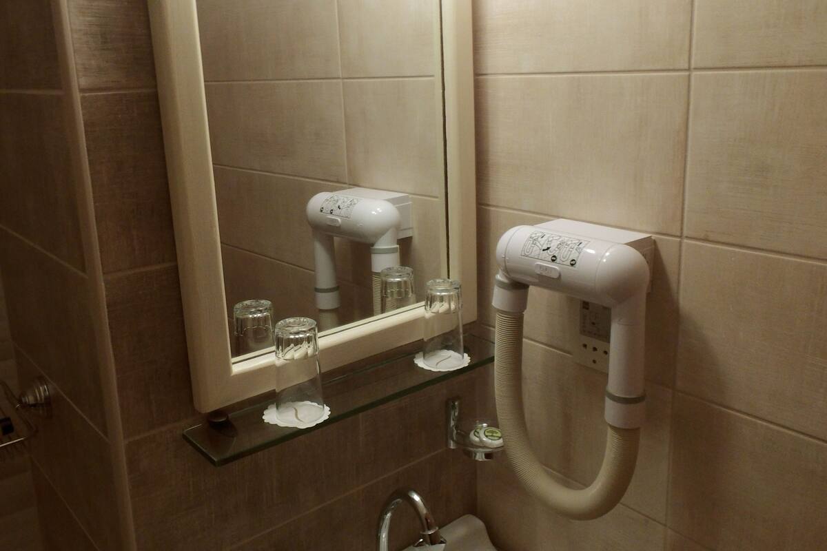 double or twin room, mountain view | bathroom | free toiletries, hair dryer, towels