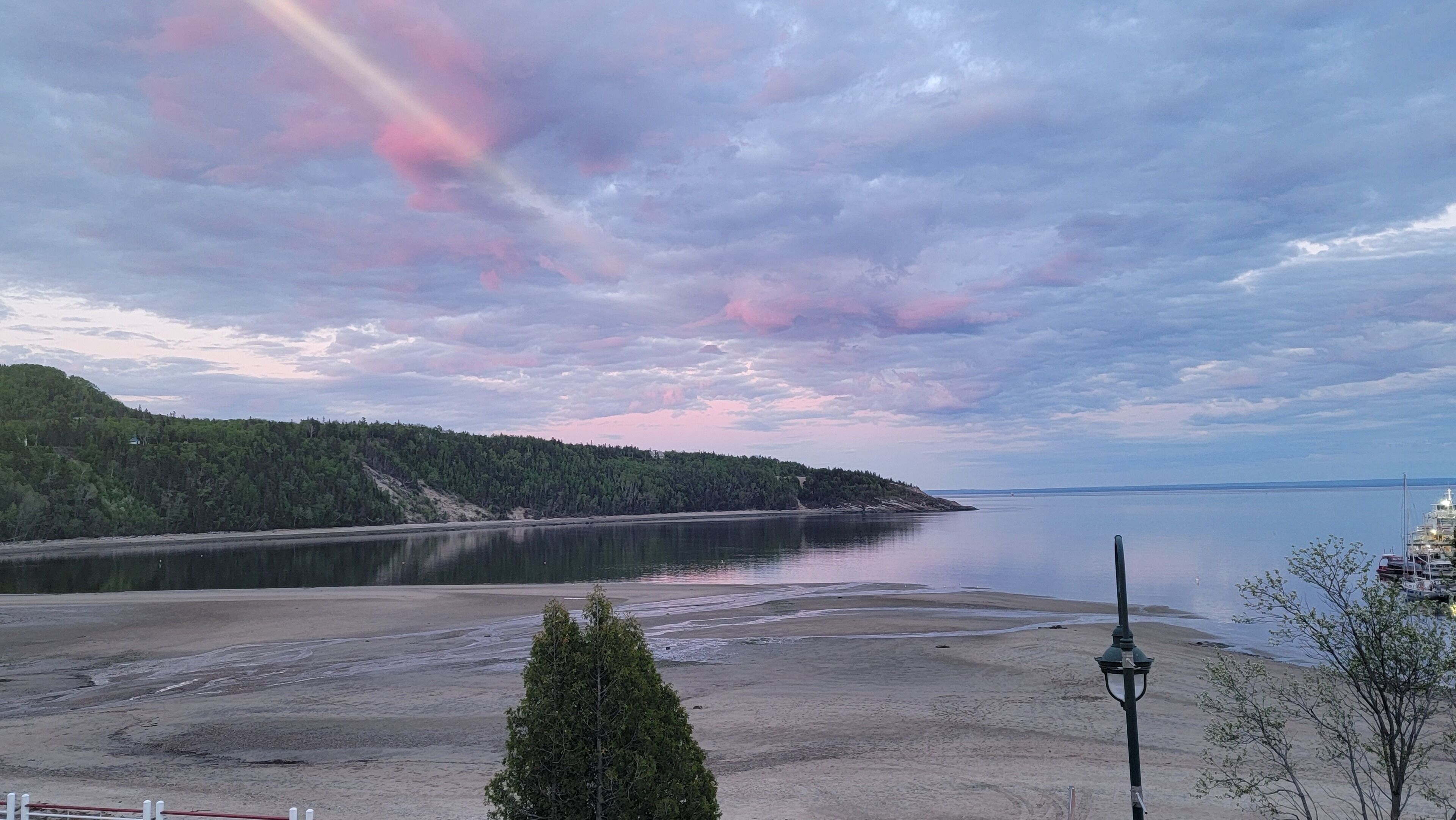 Vue depuis l’hébergement 