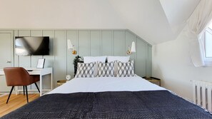 Hus Panoramic | Skrivbord, gratis wi-fi och sängkläder