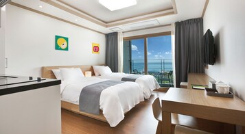 Peralatan tempat tidur premium, dihias secara berasingan 