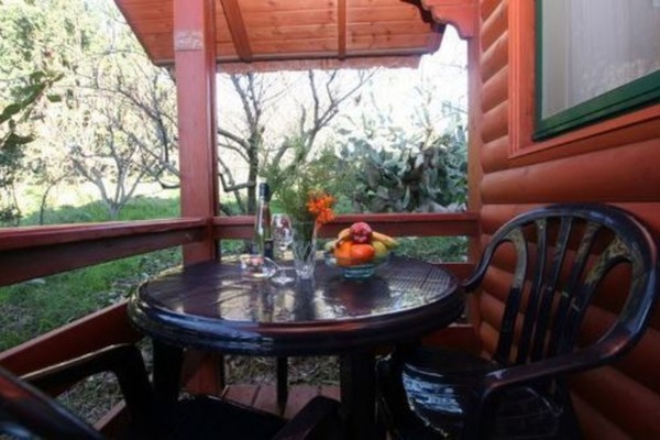 Blue Cabin | Terraza o patio