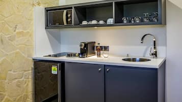 Studio | Coin cuisine privé | Réfrigérateur, machine à expresso, cafetière/bouilloire