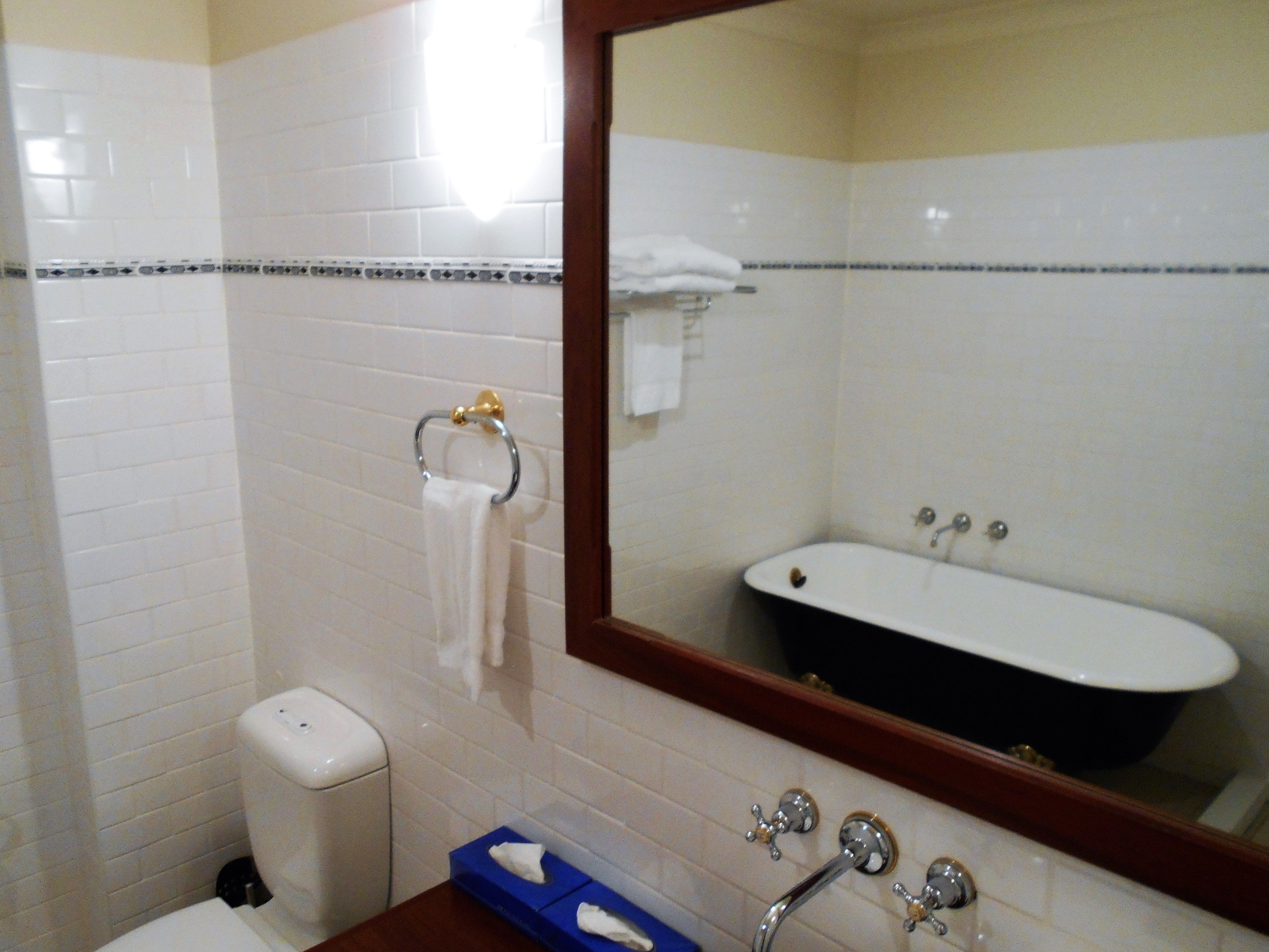 school masters deluxe room | bathroom | separate bathtub and shower, deep-soaking bathtub, free toiletries