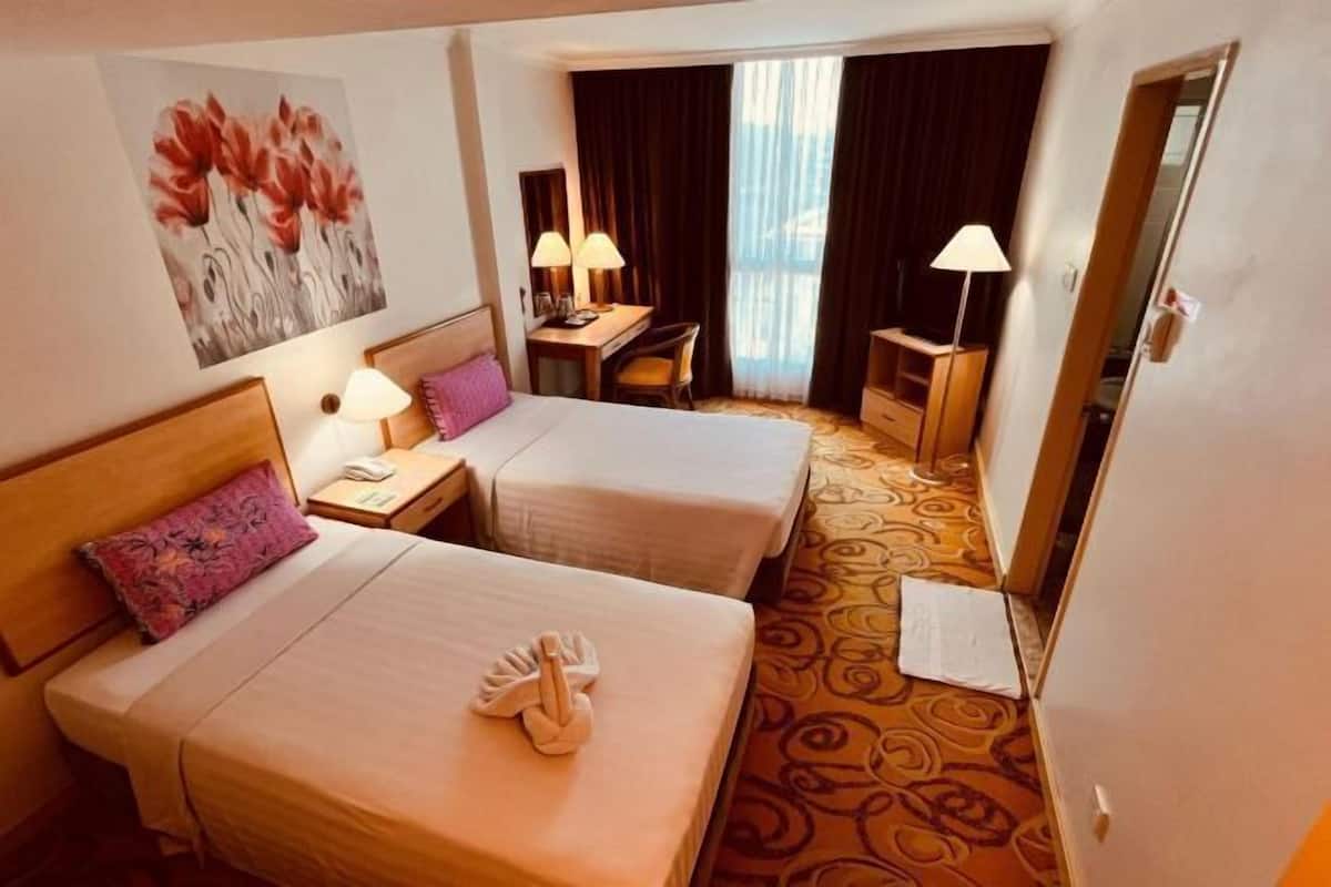 Desk, iron/ironing board, free WiFi