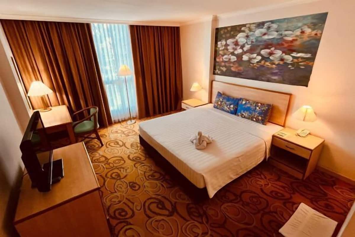 Desk, iron/ironing board, free WiFi