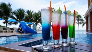 Poolside bar