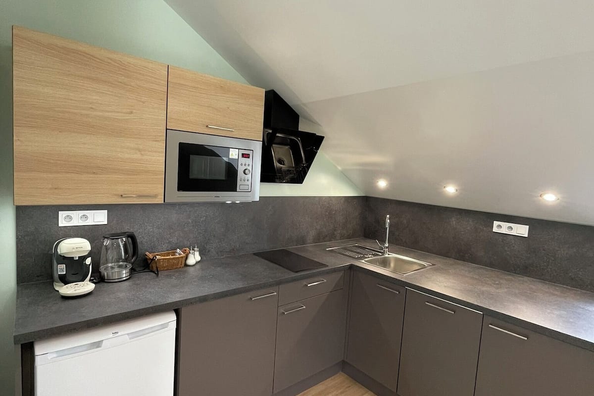 apartment (5) | private kitchen | fridge, microwave, stovetop, dishwasher