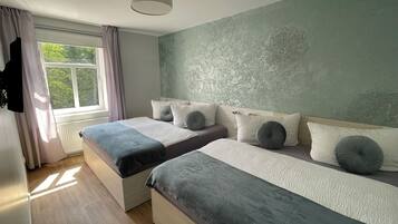 Apartamento (7) | 1 dormitorio, caja fuerte, wifi gratis y ropa de cama