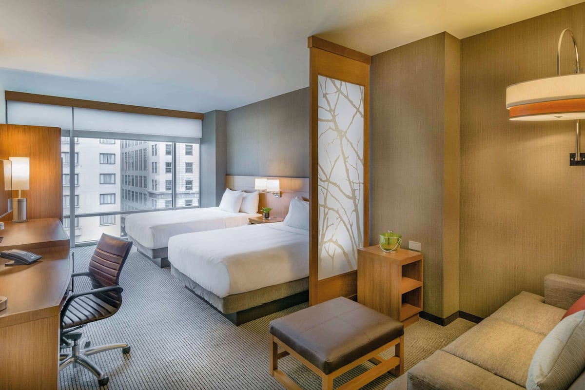 in-room safe, desk, laptop workspace, iron/ironing board
