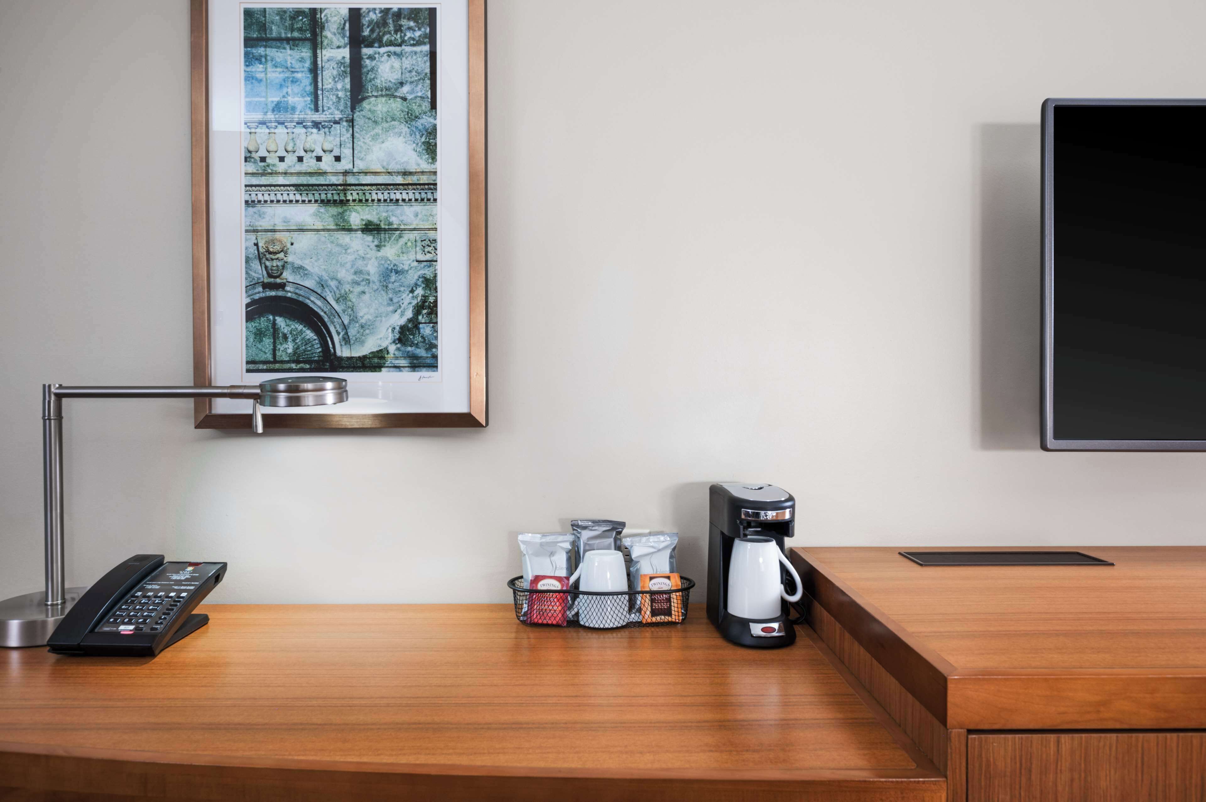 in-room safe, desk, laptop workspace, iron/ironing board