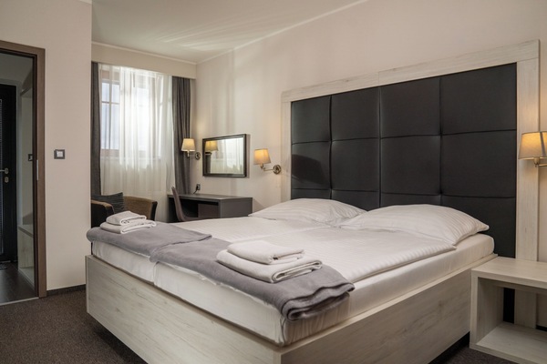 Deluxe Double Room (GALLERY) | Minibar, in-room safe, desk, laptop workspace