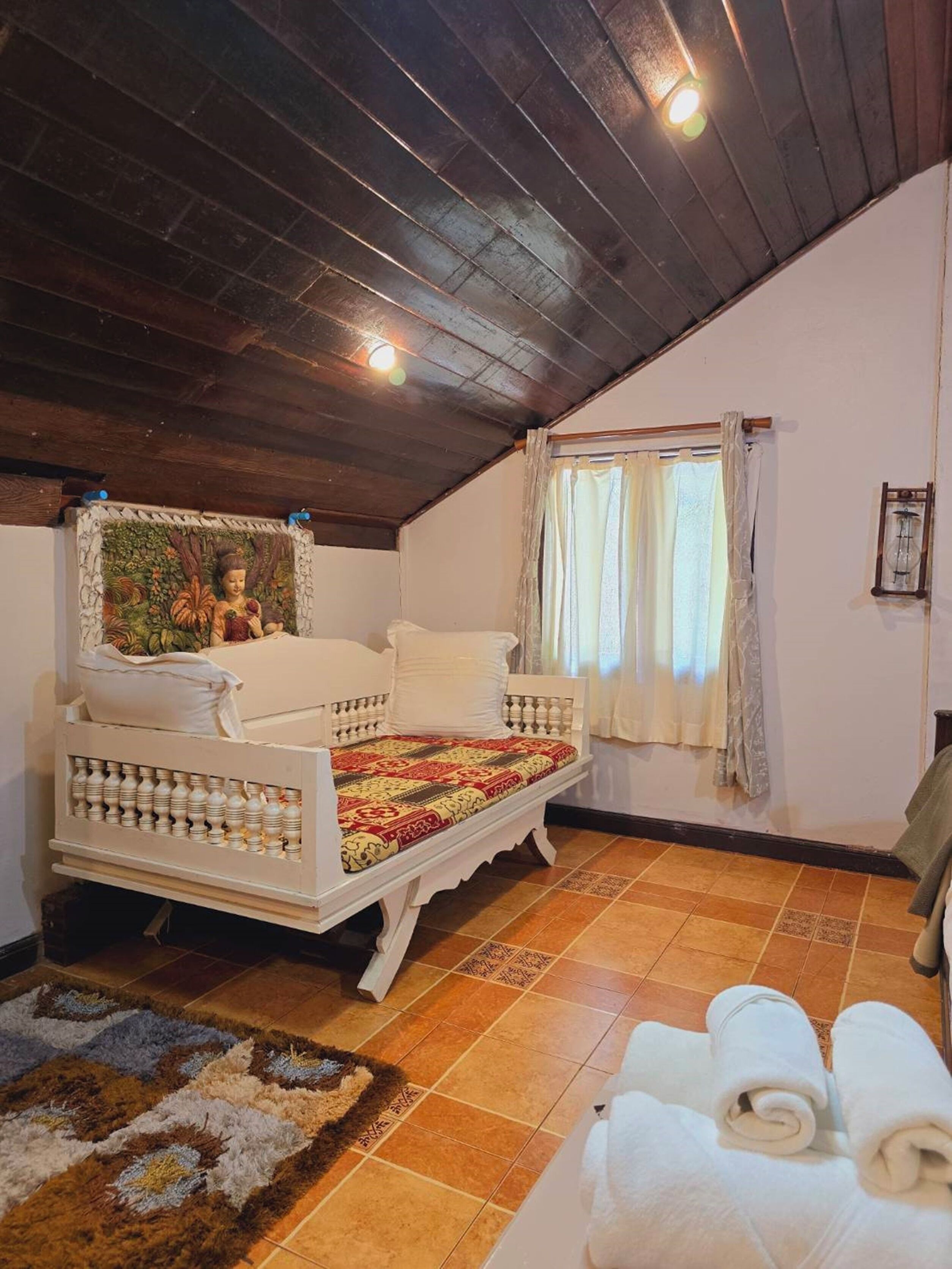 bungalow | living area | flat-screen tv