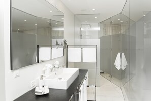 吹風機、拖鞋、浴室地暖系統、毛巾