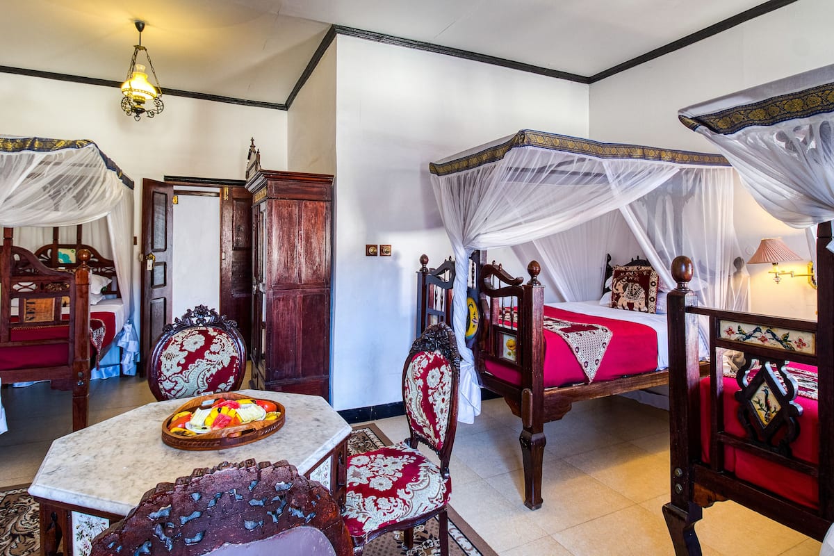 1 Schlafzimmer, Bettwäsche aus ägyptischer Baumwolle, Minibar