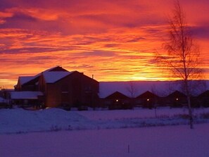 Front of property - evening/night - Amosphère Complexe hôtelier (Amos)