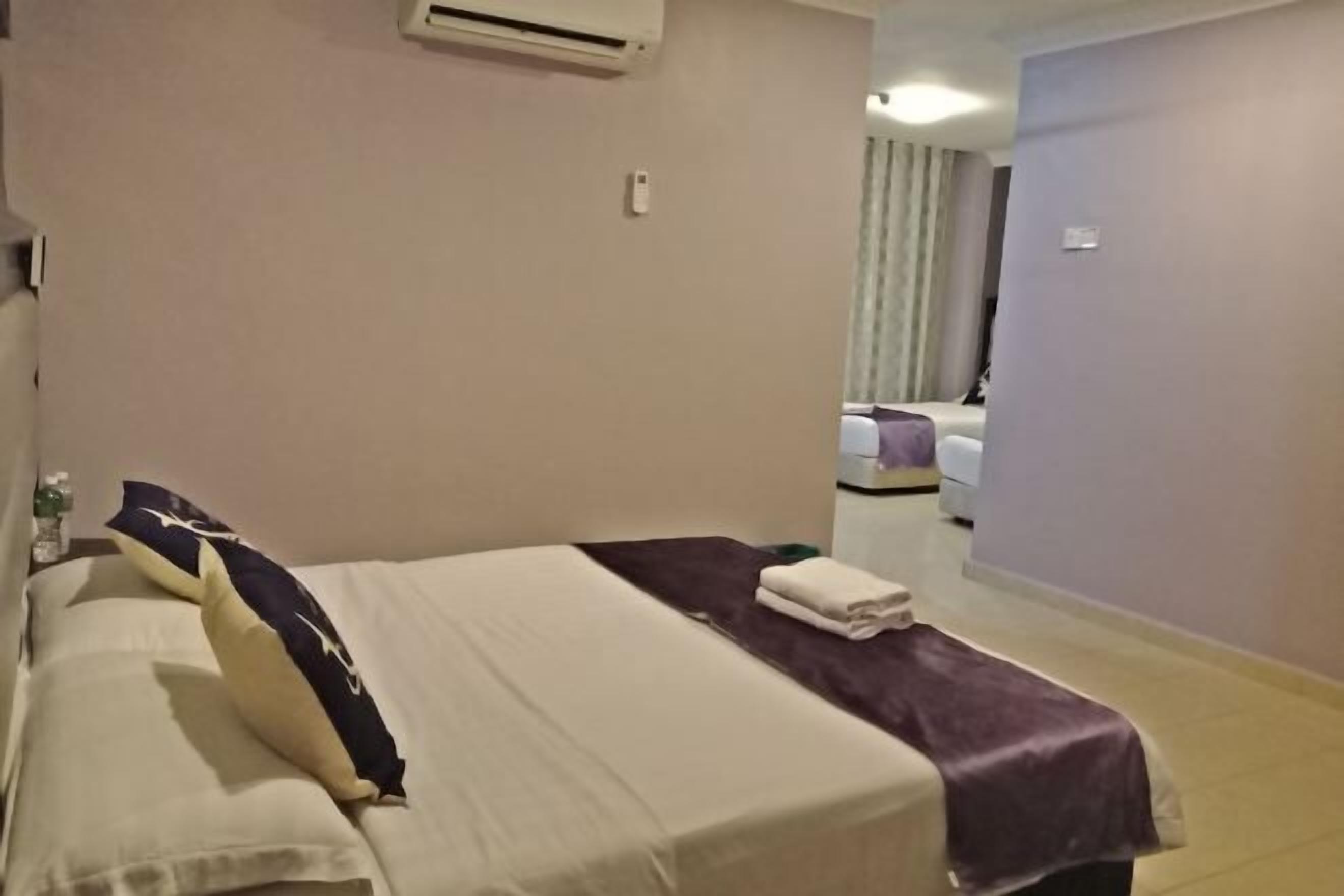 Desk, iron/ironing board, free WiFi, bed sheets