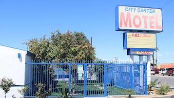 Voorkant van accommodatie