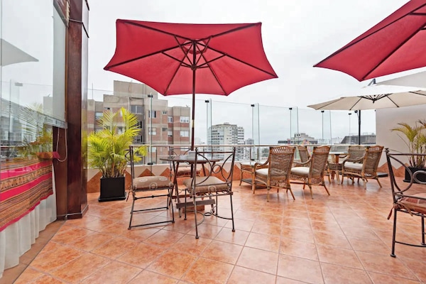 Terraza en la azotea