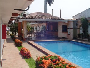 Alberca al aire libre 