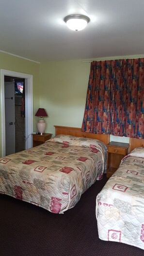 Desk, iron/ironing board, free WiFi, bed sheets - Maples Motel (Orillia)