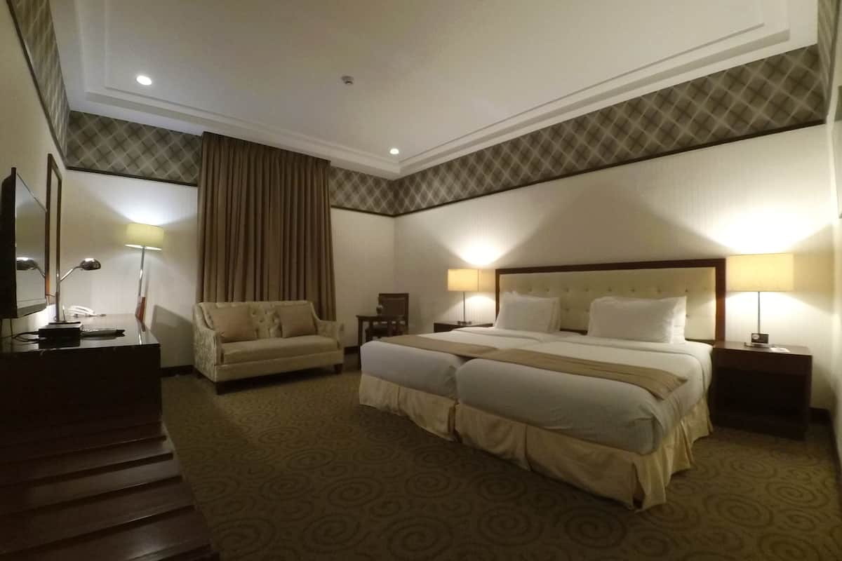 Executive Twin kamer | Lakens van Egyptisch katoen, luxe beddengoed, pillowtop-bedden