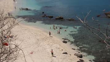 Beach nearby, white sand