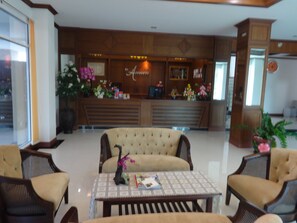 Sala de estar en el lobby