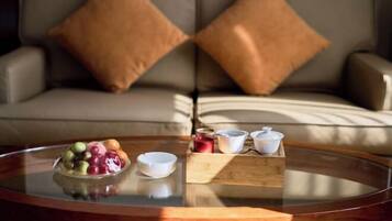 Minibar, in-room safe, iron/ironing board, cribs/infant beds