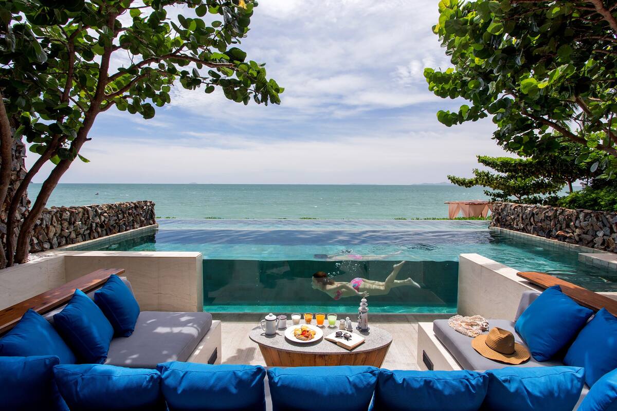 Beachfront Pool Villa Jacuzzi (24 Hours Use of Room) | Beach/ocean view